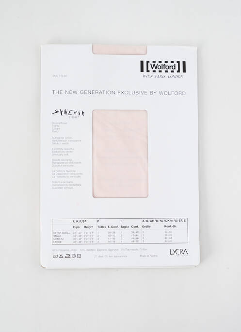 Collants chair WOLFORD pour femme