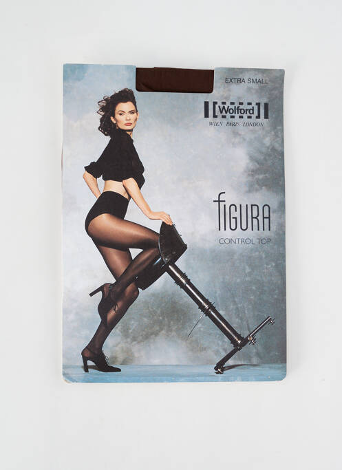 Collants marron WOLFORD pour femme