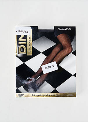 Collants noir DIM pour femme