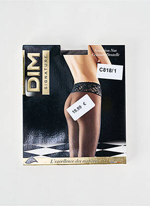Collants stretch marron DIM femme