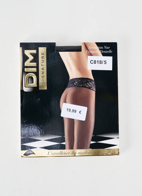 Collants noir DIM pour femme