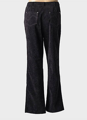 Pantalon droit stretch noir GUY DUBOUIS femme