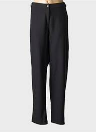 Pantalon droit stretch taille normale noir FRED SABATIER femme