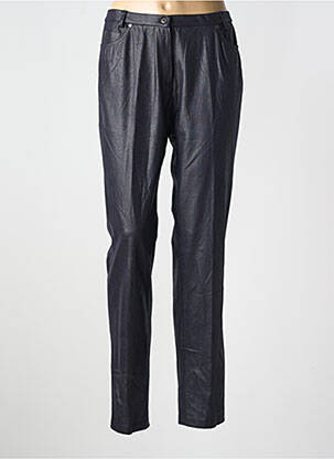 Pantalon slim taille élastique taille normale bleu MERI & ESCA femme