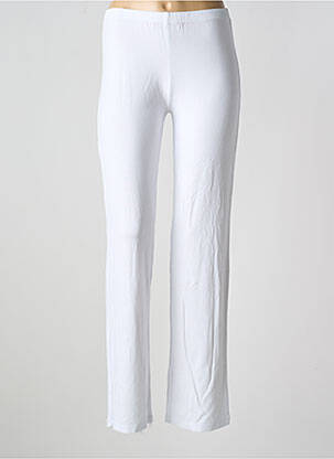Legging taille haute taille haute blanc JEAN DELFIN femme