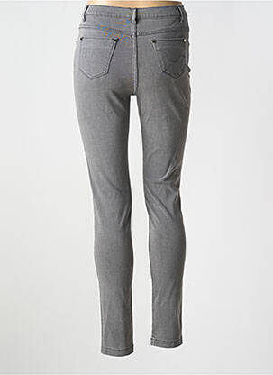 Jeans skinny taille normale taille normale gris MARBLE femme