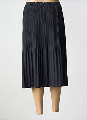 Jupe mi-longue taille normale bleu NIKI PARIS femme