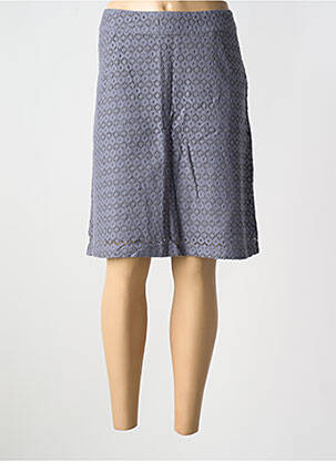 Jupe mi-longue taille normale gris AGATHE & LOUISE femme