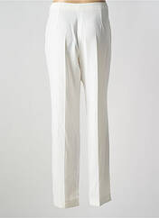 Pantalon droit blanc GUY DUBOUIS pour femme seconde vue