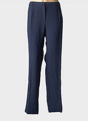 Pantalon droit bleu GUY DUBOUIS pour femme seconde vue