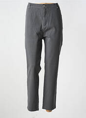 Pantalon slim gris MARBLE pour femme seconde vue