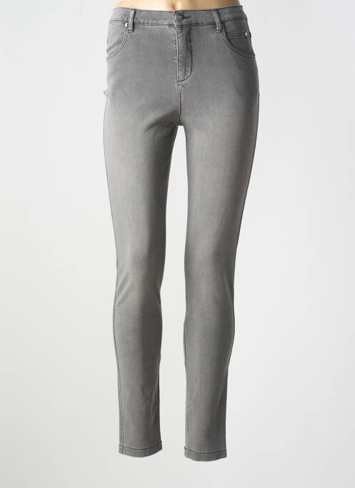 Jeans skinny gris MARBLE pour femme