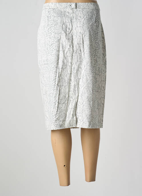 Jupe mi-longue beige GUY DUBOUIS pour femme