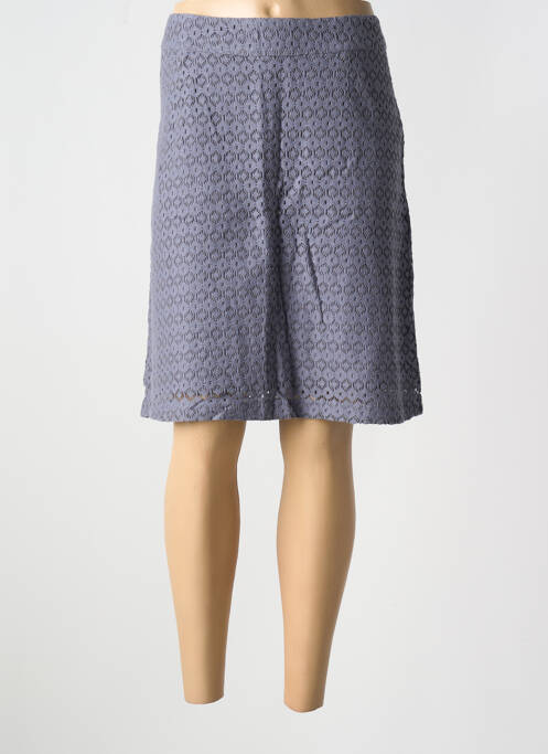 Jupe mi-longue gris AGATHE & LOUISE pour femme