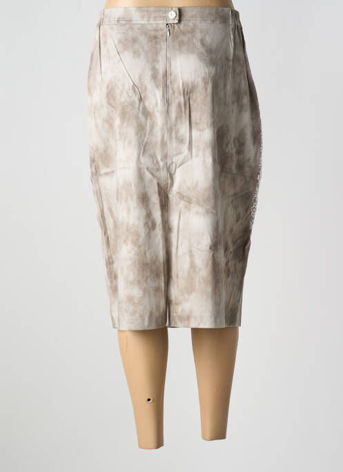 Jupe mi-longue gris JEAN DELFIN pour femme