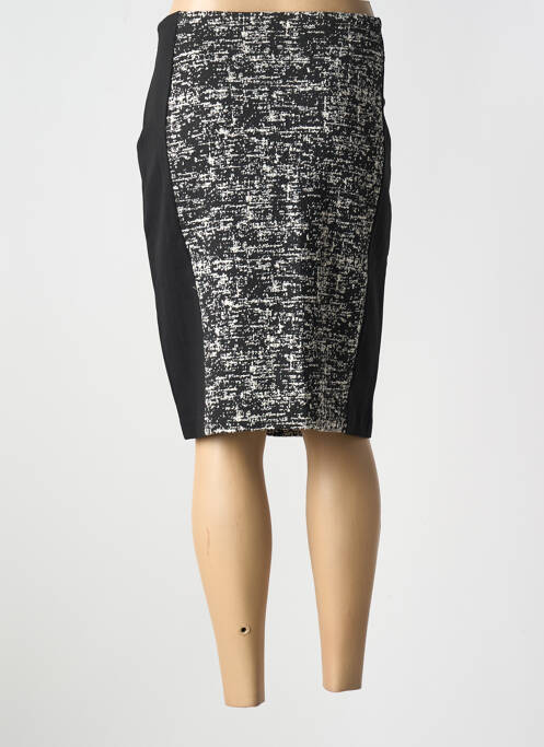 Jupe mi-longue noir TELMAIL pour femme