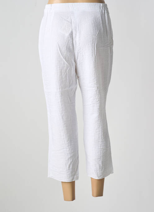 Pantacourt blanc TELMAIL pour femme
