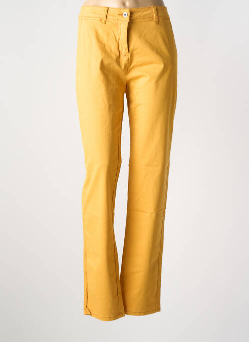 Pantalon chino jaune WOMENS BEST pour femme