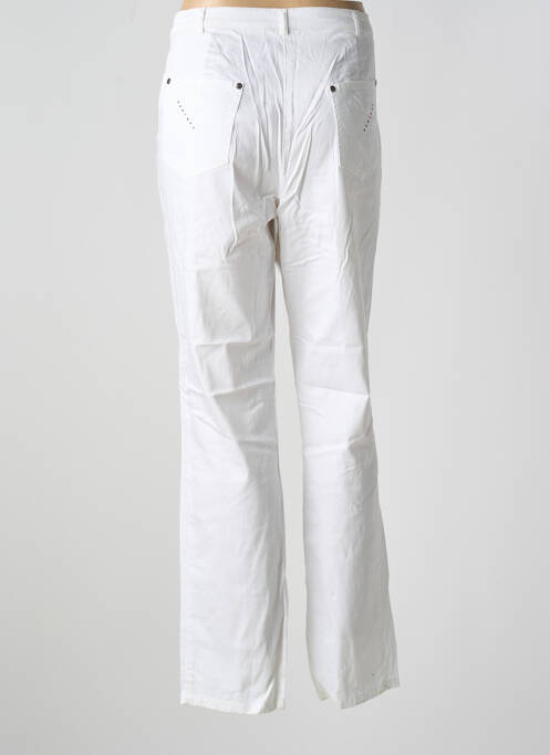Pantalon droit blanc MERI & ESCA pour femme
