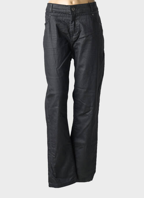 Pantalon droit bleu GUY DUBOUIS pour femme