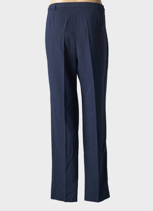Pantalon droit bleu GUY DUBOUIS pour femme