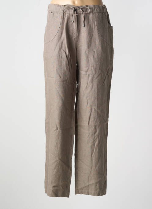 Pantalon droit marron MERI & ESCA pour femme