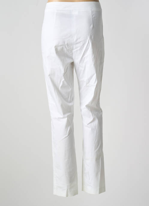 Pantalon slim blanc JEAN DELFIN pour femme