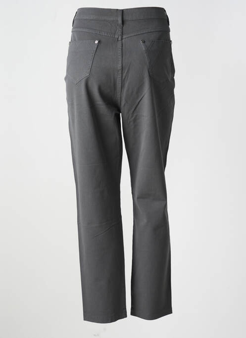 Pantalon slim gris MARBLE pour femme