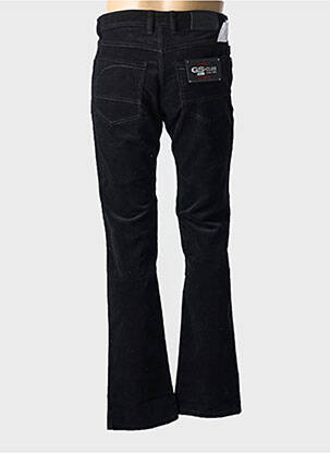 Pantalon droit stretch taille normale noir GS CLUB homme