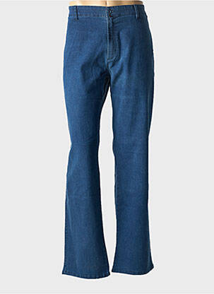Jeans coupe droite stretch taille normale bleu NEW SPORTSWEAR homme