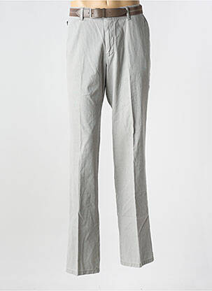 Pantalon droit stretch taille normale gris GS CLUB homme
