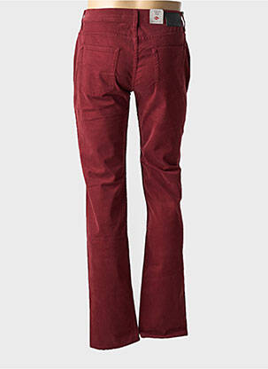 Pantalon droit stretch taille normale rouge LEE COOPER homme