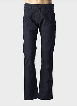 Pantalon droit stretch taille normale bleu GS CLUB homme