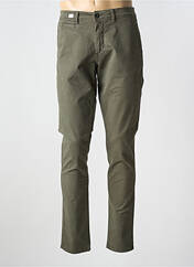 Pantalon chino vert DELAHAYE pour homme seconde vue