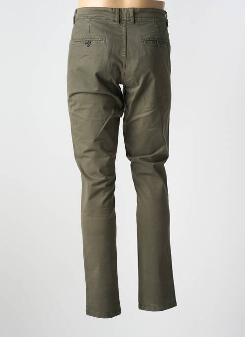 Pantalon chino vert DELAHAYE pour homme