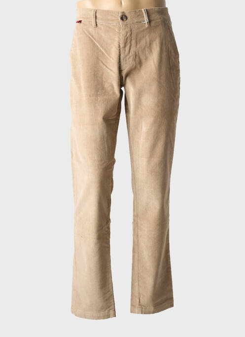 Pantalon droit beige LEE COOPER pour homme