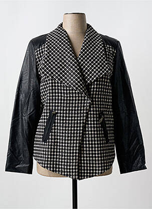 Veste chic poches noir FRED SABATIER femme