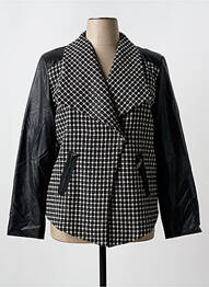 Veste chic fermeture boutonnée sur le devant noir FRED SABATIER femme
