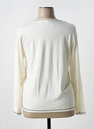 T-shirt manches longues manches longues blanc JEAN DELFIN femme