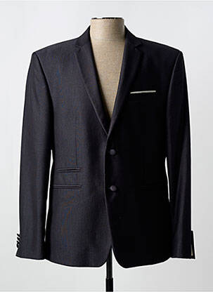 Blazer finition intérieure doublée noir GIANNI MARCO homme