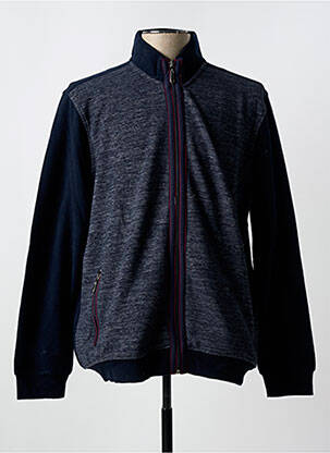 Veste casual poches bleu CAP 10 TEN homme