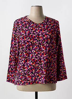 Pull violet AGATHE & LOUISE pour femme
