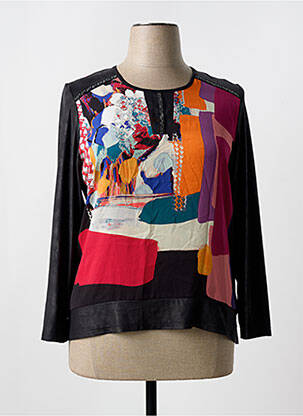 Top noir GUY DUBOUIS pour femme