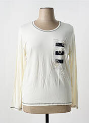 T-shirt blanc JEAN DELFIN pour femme seconde vue