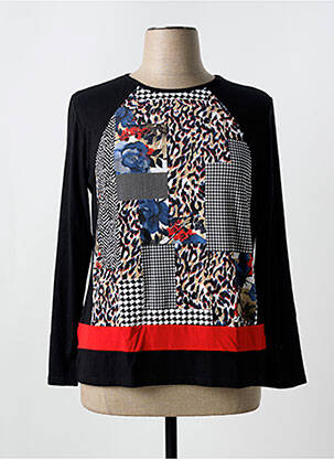 T-shirt noir TELMAIL pour femme