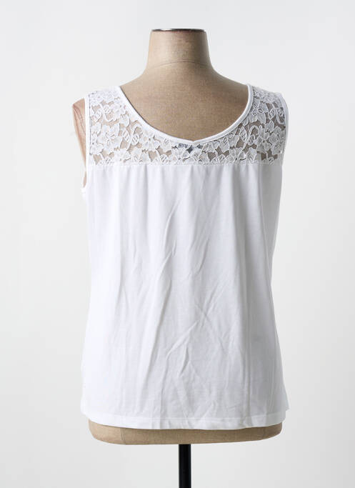 Débardeur blanc MARBLE pour femme