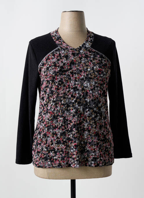 Top noir TELMAIL pour femme