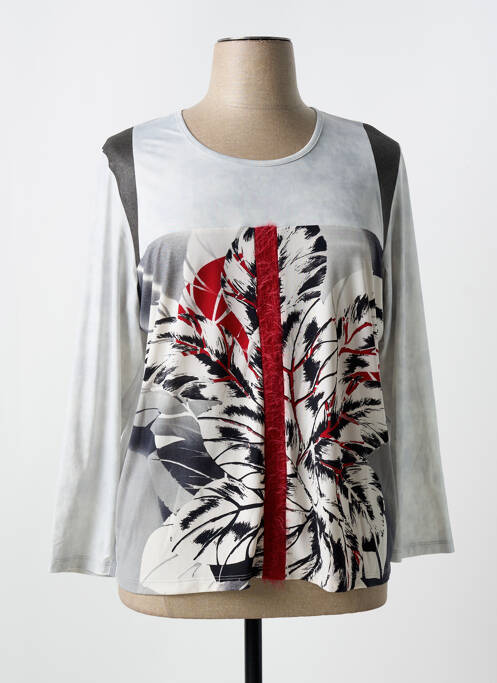 T-shirt bleu MERI & ESCA pour femme