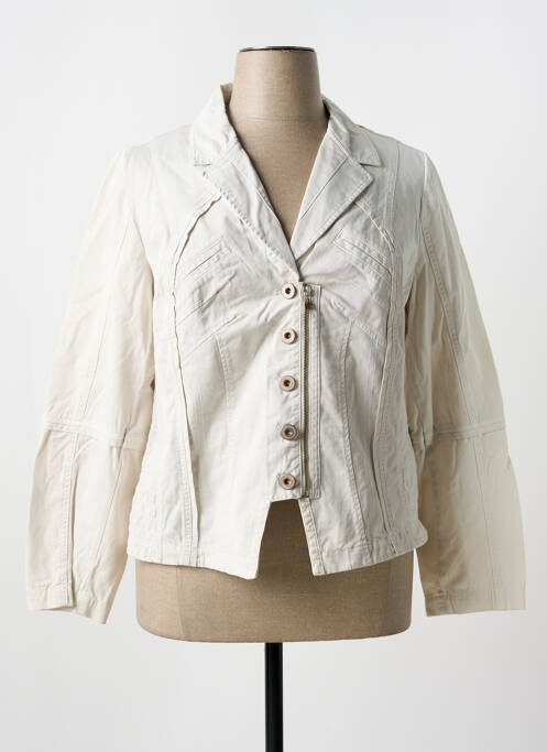 Veste casual beige FRED SABATIER pour femme