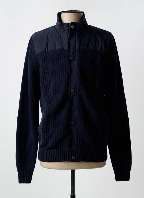 Veste casual bleu DELAHAYE pour femme